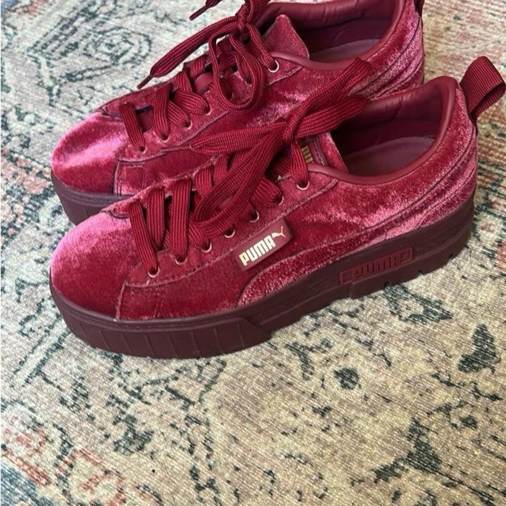 PUMA Women's Red Velvet Sneakers